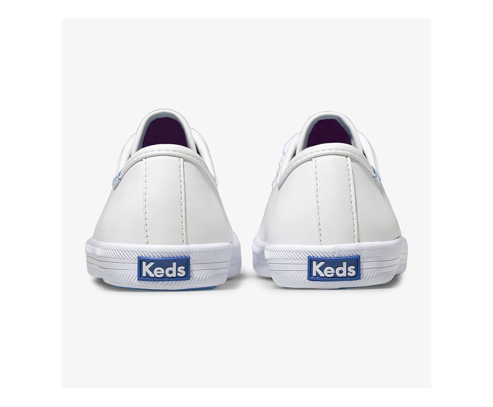 Keds Kids Sneakers White - Kickstart Multi-color Eyelets - 907QGCUDW